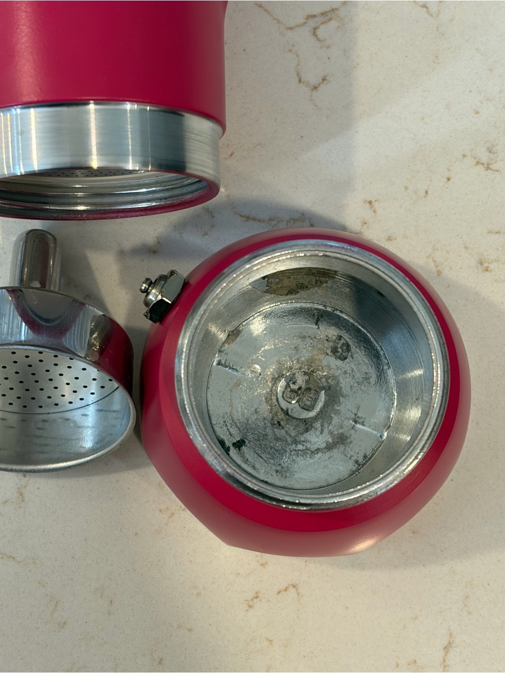 Bialetti Pink Stovetop Moka Pot - Flammella - Picture 7 of 8